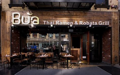 bua thai ramen & robata grill|bua thai ramen new york.